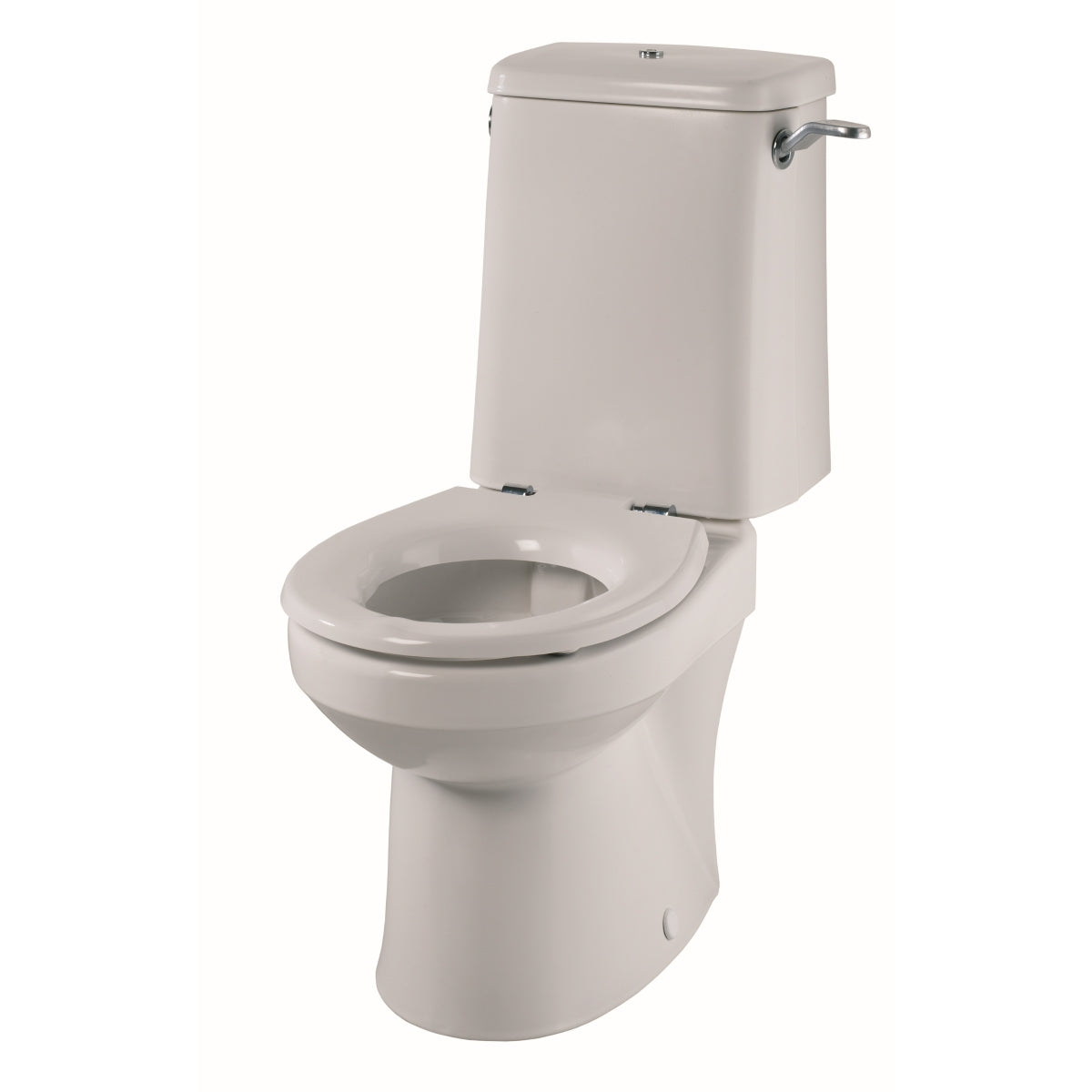 Twyford Sola floor-standing WC for close-coupled exposed cistern or for concealed cistern.