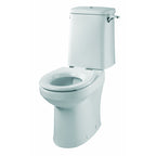 Twyford Avalon floor-standing WC, washdown, raised, back-to-wall, Rimfree.