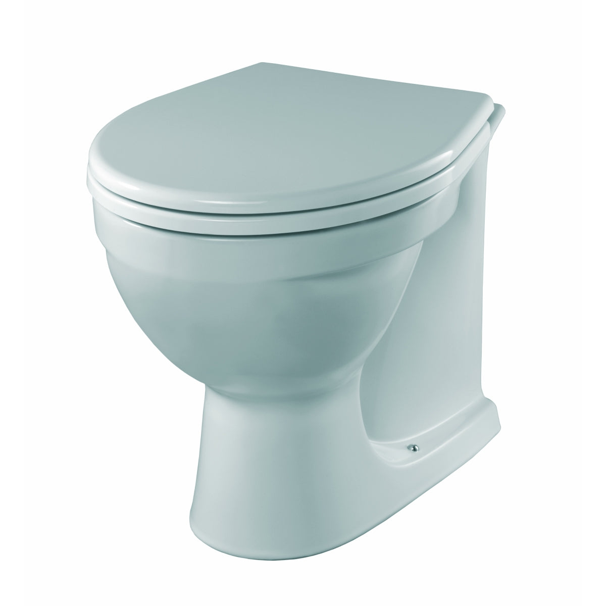 Twyford Alcona floor-standing WC, washdown, flush with the wall