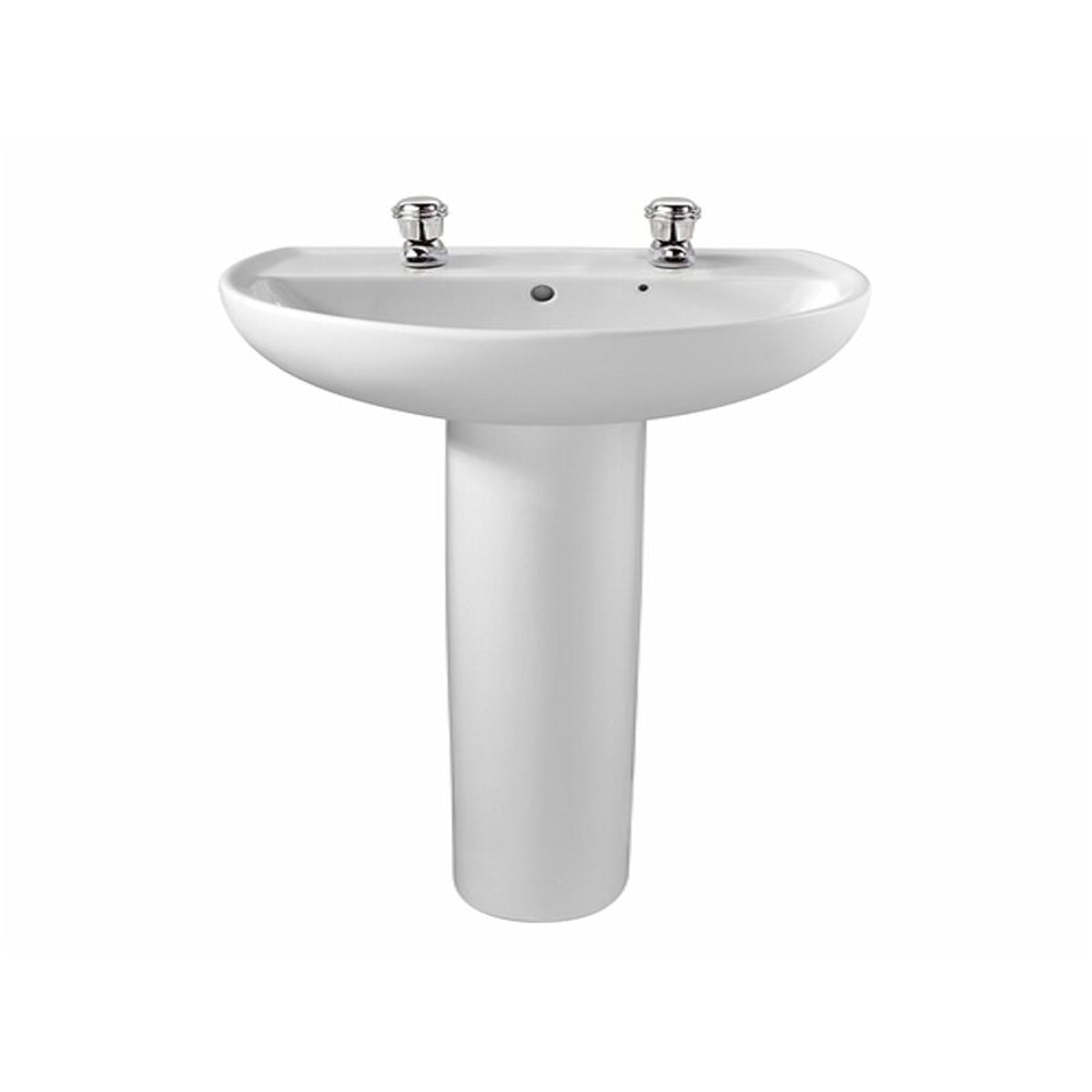 Twyford Alcona 2 Taphole 550mm Washbasin White