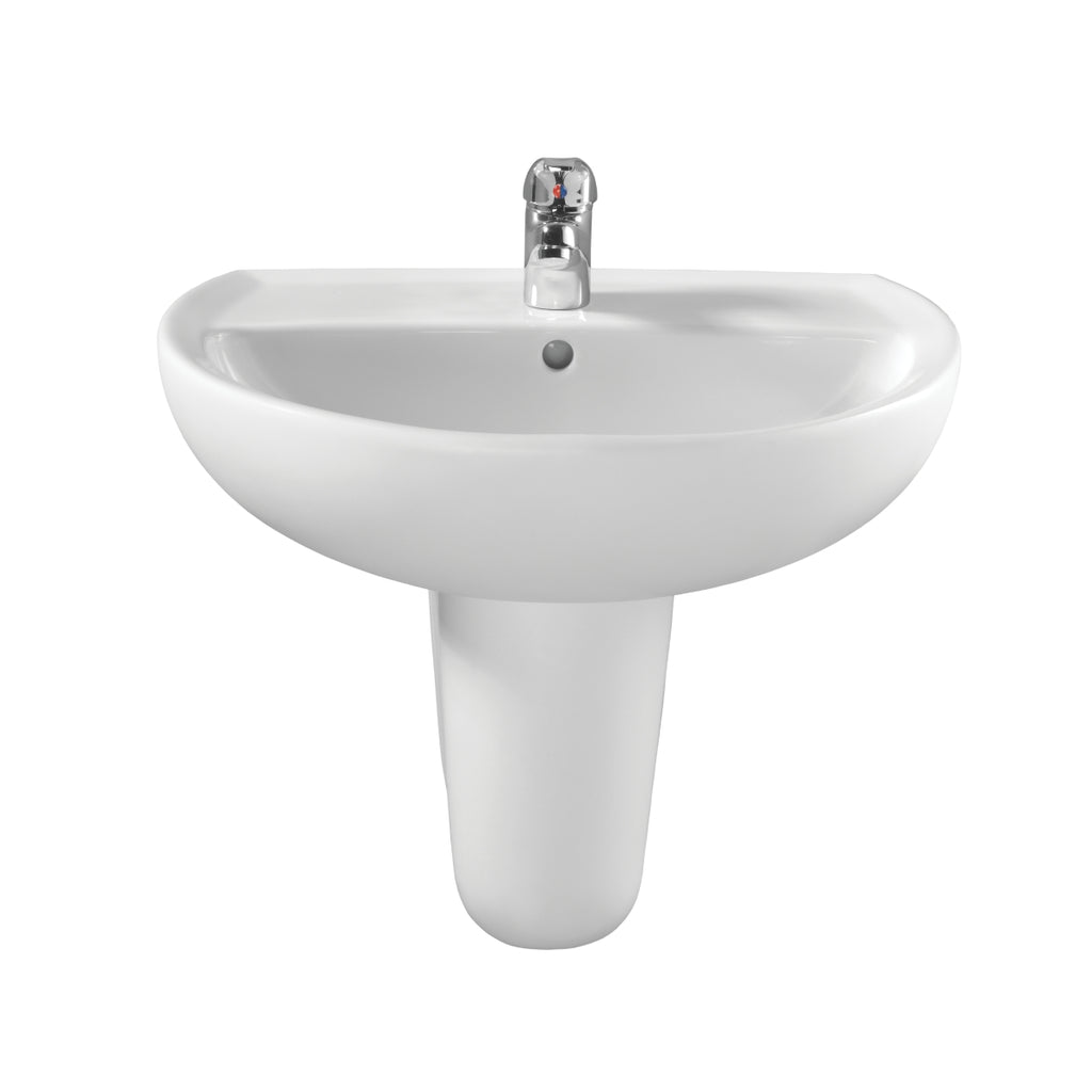 Twyford Alcona 2 Taphole 550mm Washbasin White