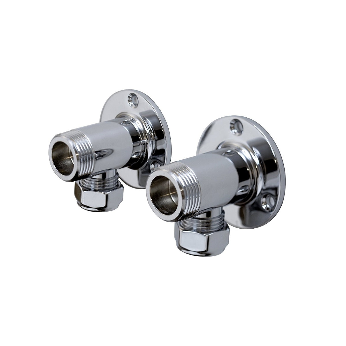 Bristan Surface Mounted Pipework Fixings 15mm 3/4 Chrome Wmnt4C. WMNT4 C