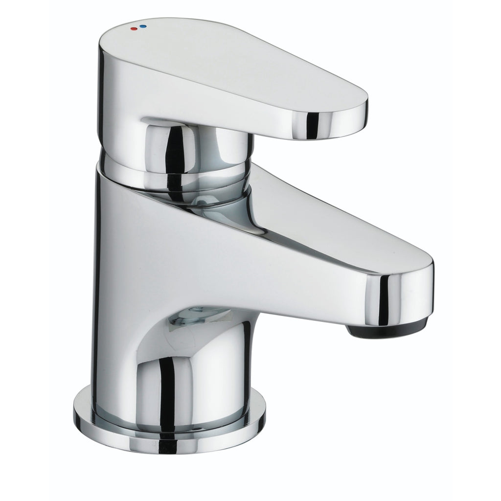Bristan Quest Basin Mixer Tap with Clicker Waste Chrome QST BAS C