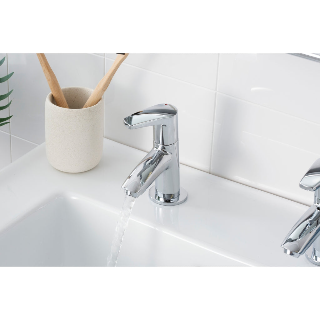 Bristan Orta Basin Pillar Taps Chrome OR 1/2 C