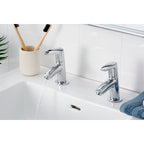 Bristan Orta Basin Pillar Taps Chrome OR 1/2 C