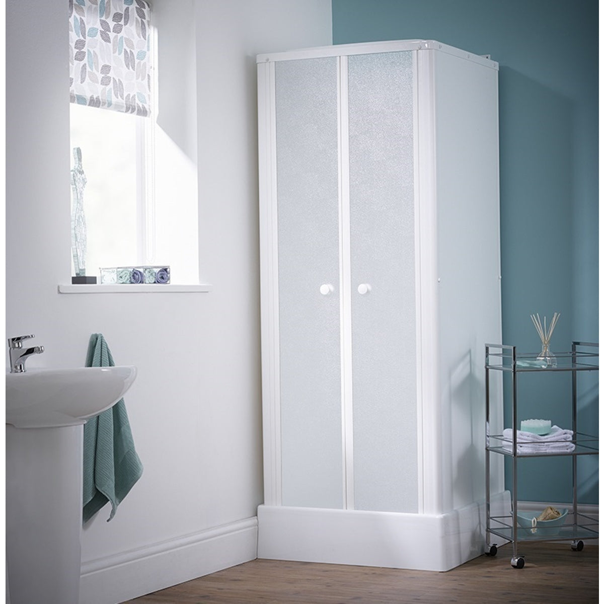 Saniflo Kinedo Consort Cubicle Shower 800mm White CA10gB.