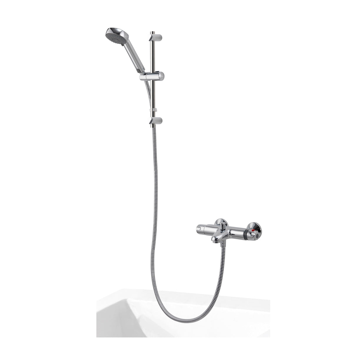 Aqualisa Midas 100 Bath Shower Mixer Tap Chrome MD100BSM.