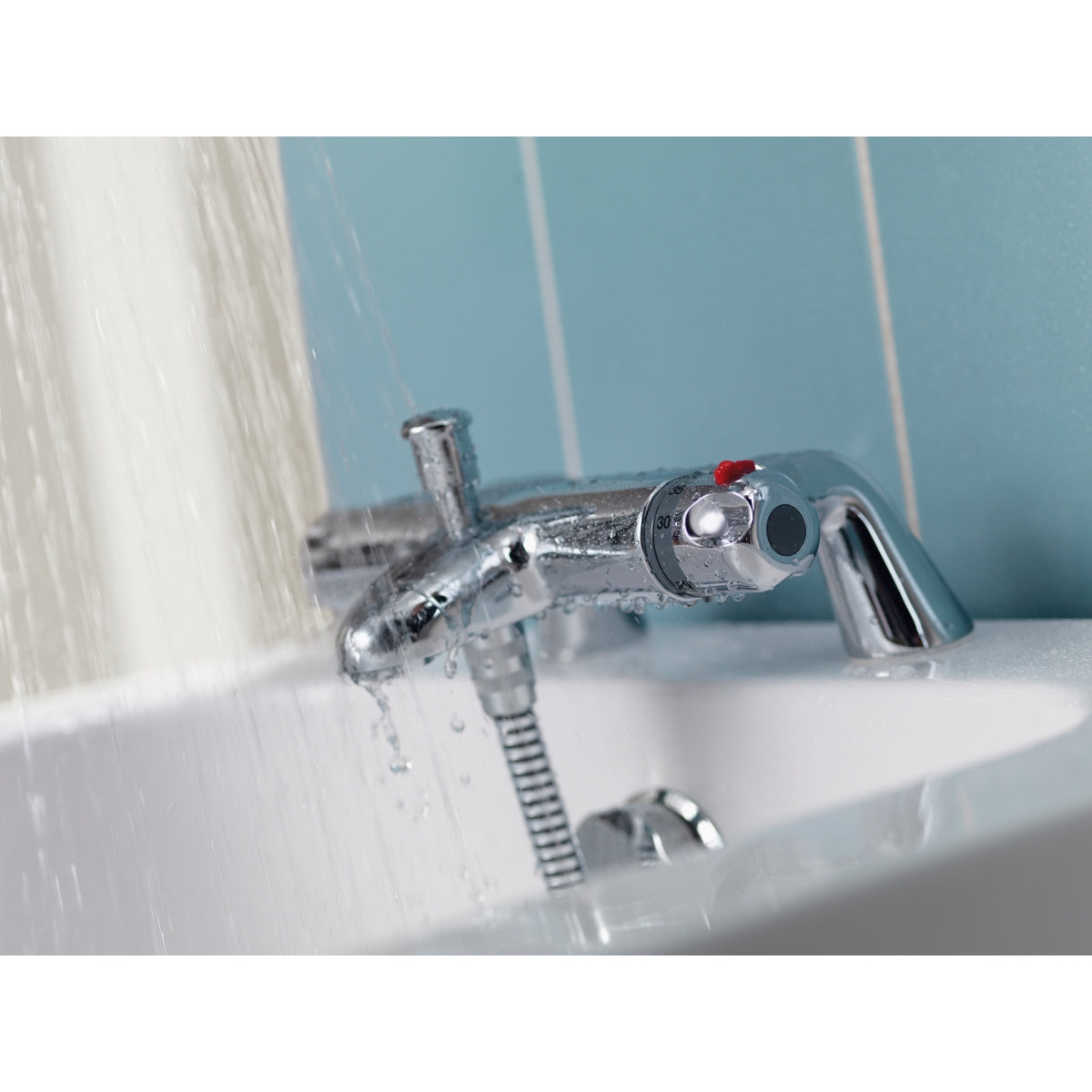 Aqualisa Midas 100 Bath Shower Mixer Tap Chrome MD100BSM.