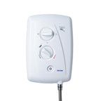 Triton T80Z Fast-Fit 8.5 KW Electric Shower White and Chrome