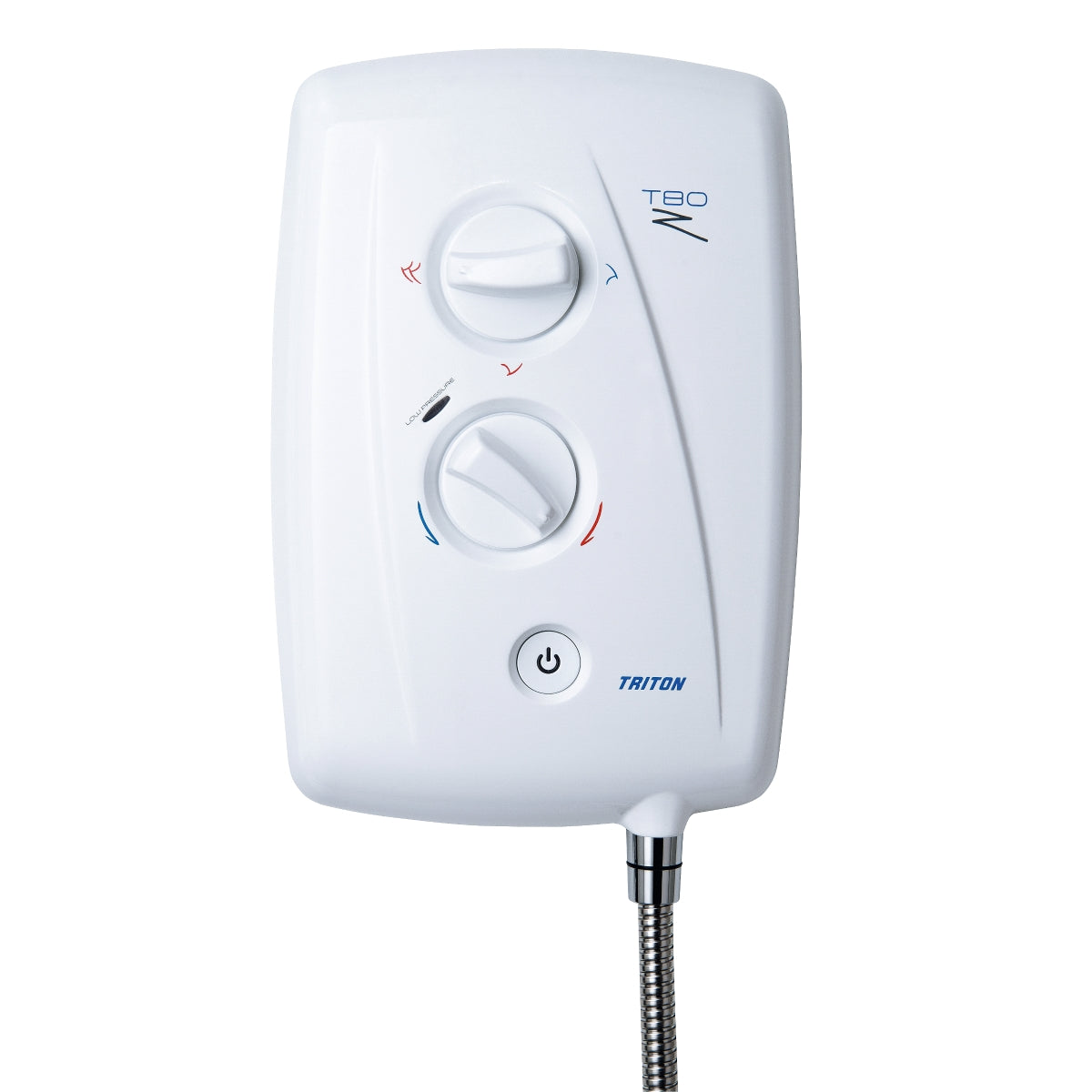 Triton T80Z Fast-Fit 9.5 KW Electric Shower White and Chrome SP8009ZFF.