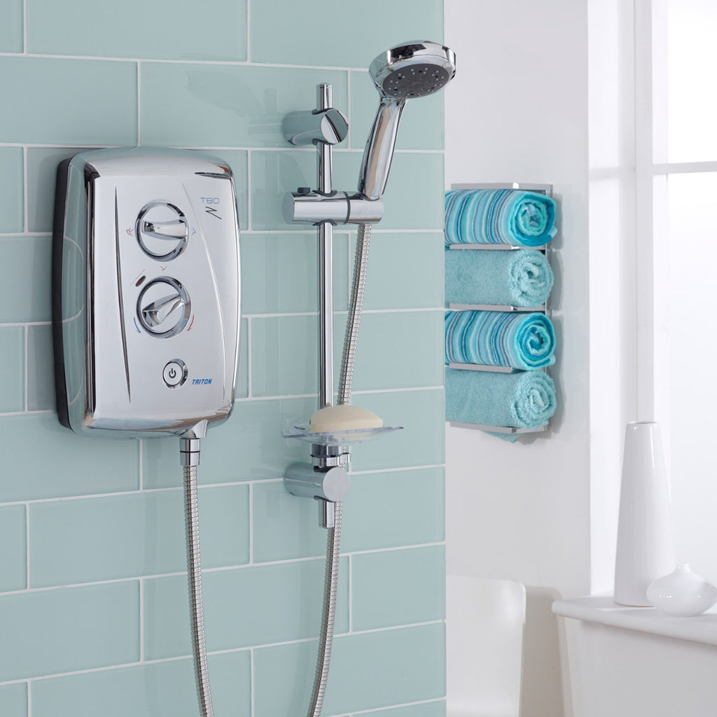 Triton T80Z Fast-Fit 8.5 KW Electric Shower Chrome SP8CHR8ZFF.