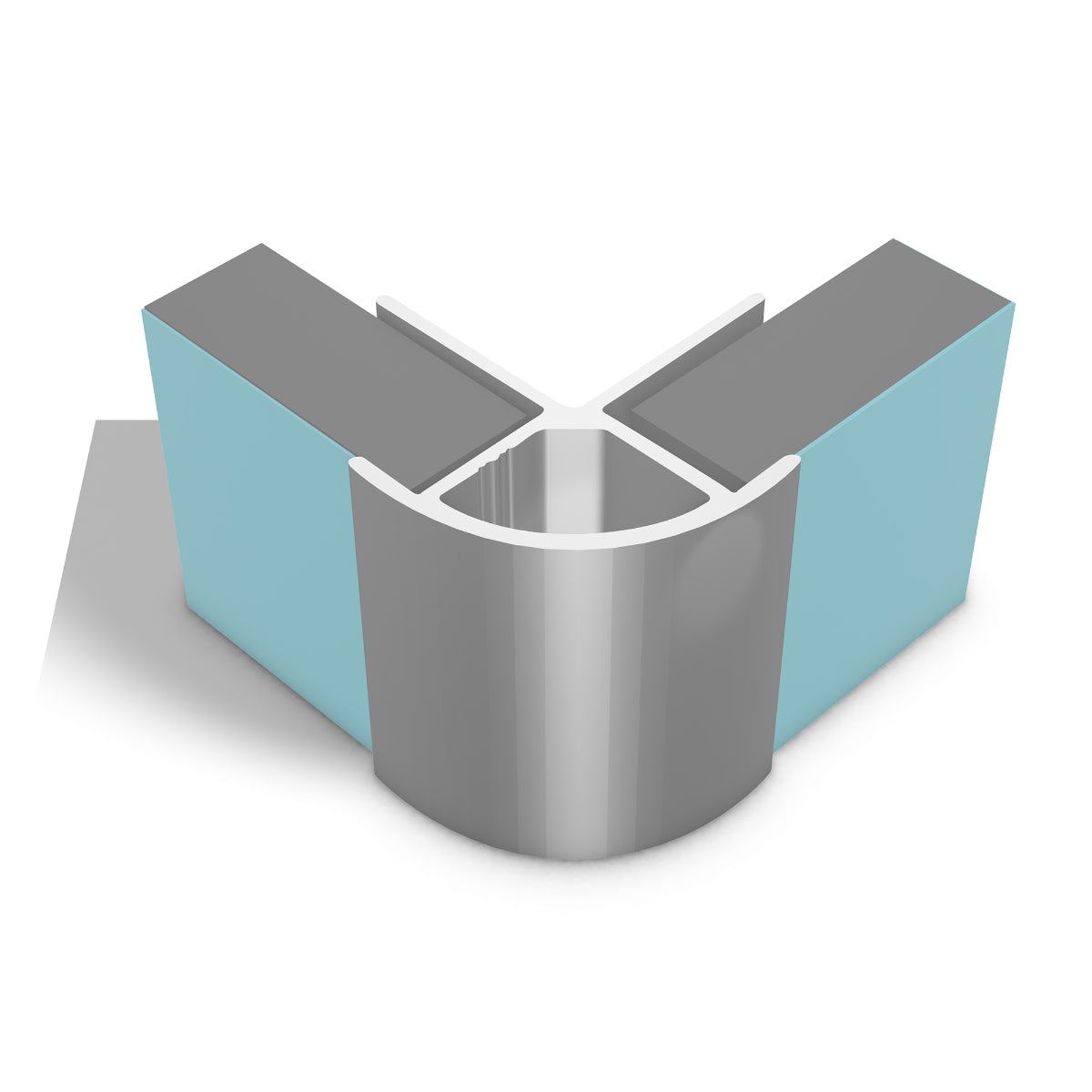Multipanel Wall Panel Profile External Corner Profile Type B Satin Anodised