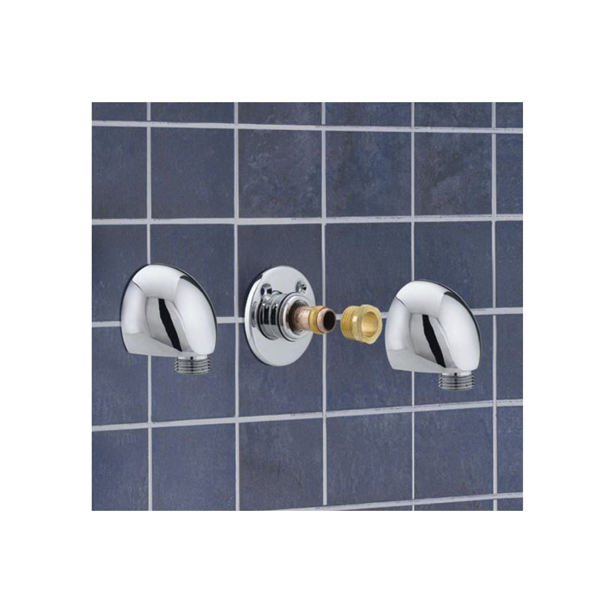 Bristan Fast Fix Wall Outlet 42 x 62mm Chrome WO1 C.
