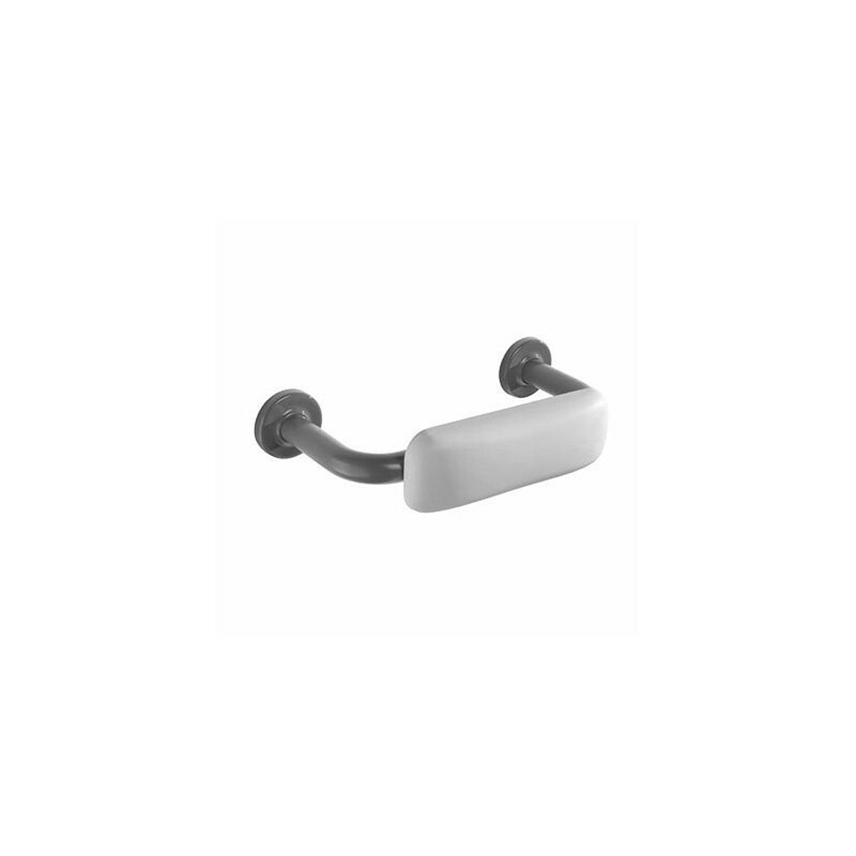Twyford Avalon Grey Back Support Complete with Cushion AV4912gY.