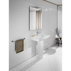Roca Dama-N 600Mm Basin + Semi Pedestal