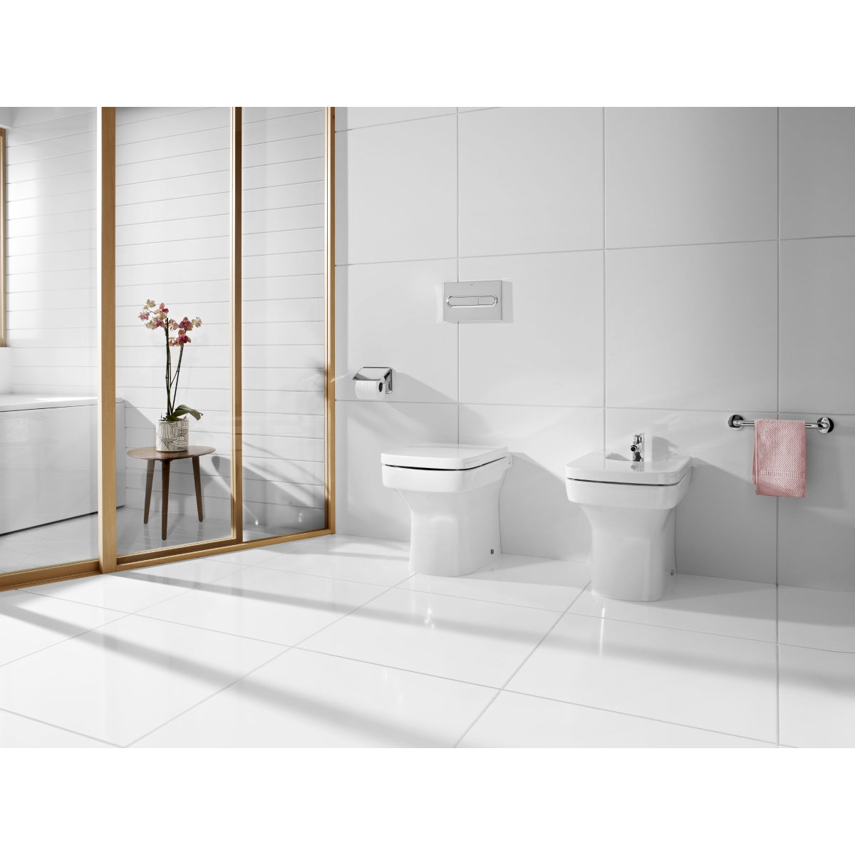 Roca Dama-N Back-To-Wall Wc Pan