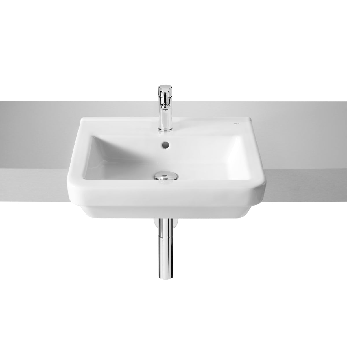 Roca Dama-N Semi-Recessed Basin 520 X 440Mm - 1 Taphole