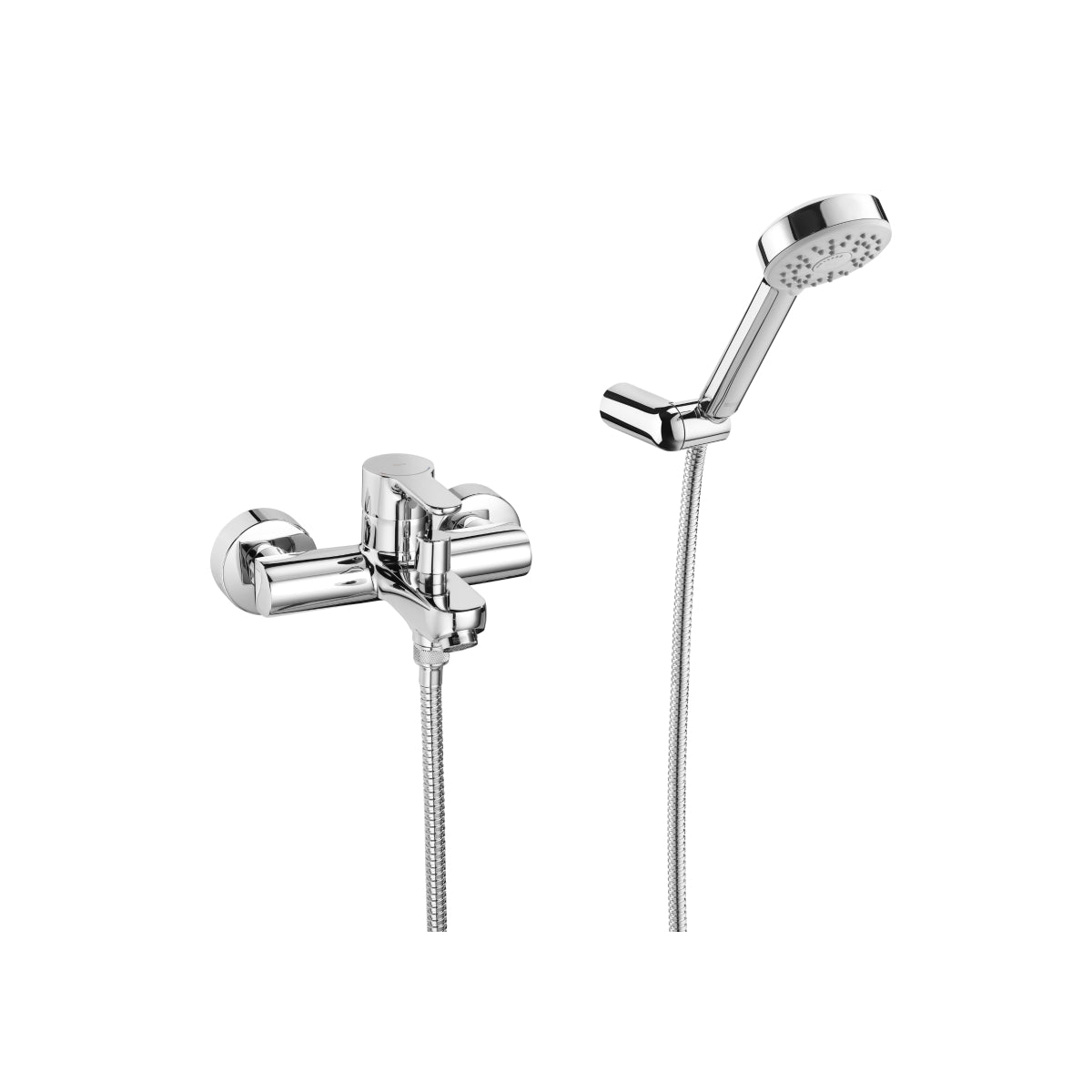 Roca L20 Wall Mounted Bath Shower Mixer Tap and Kit