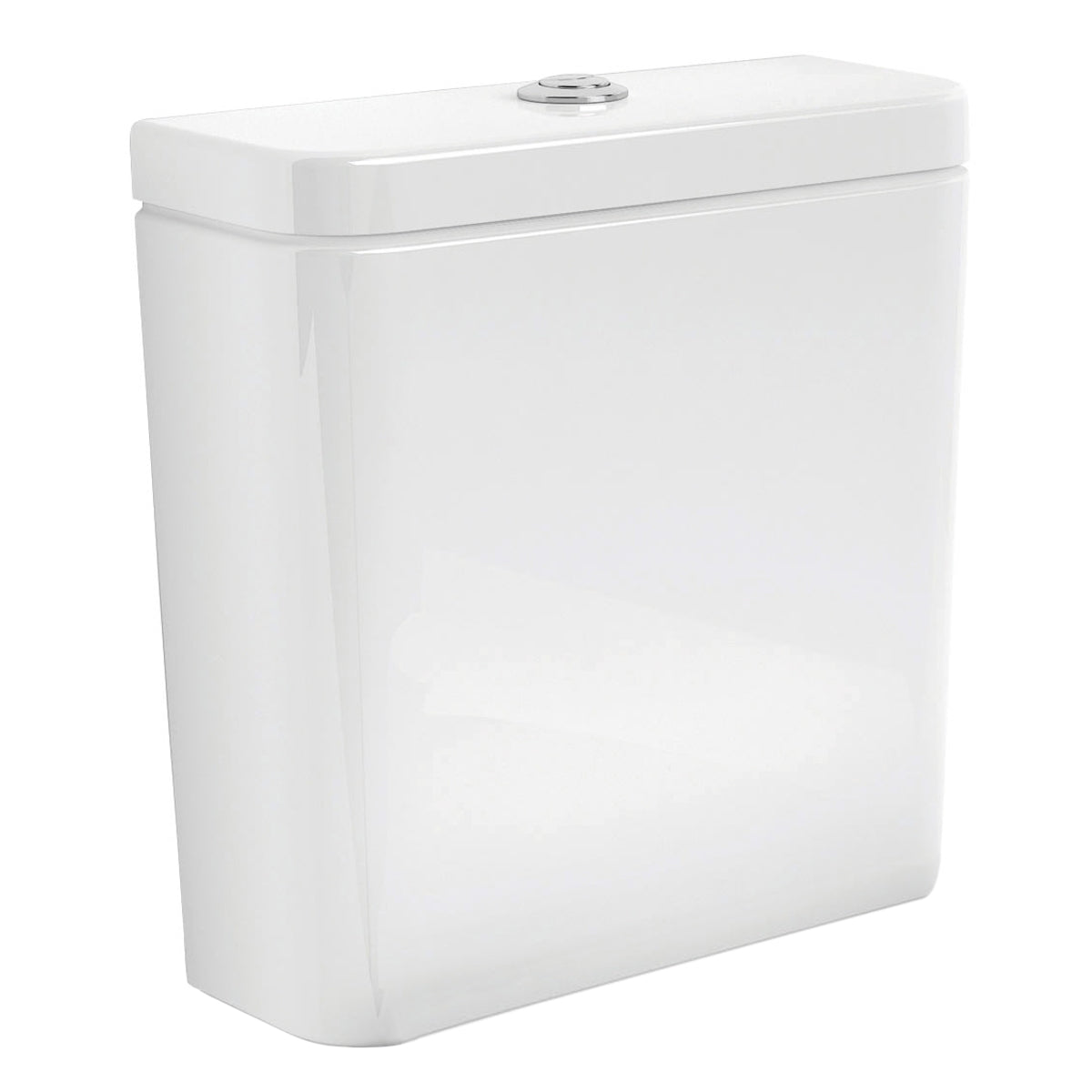 Roca The Gap Close-coupled Toilet Cistern - 4/2 Litre Dual Flush White