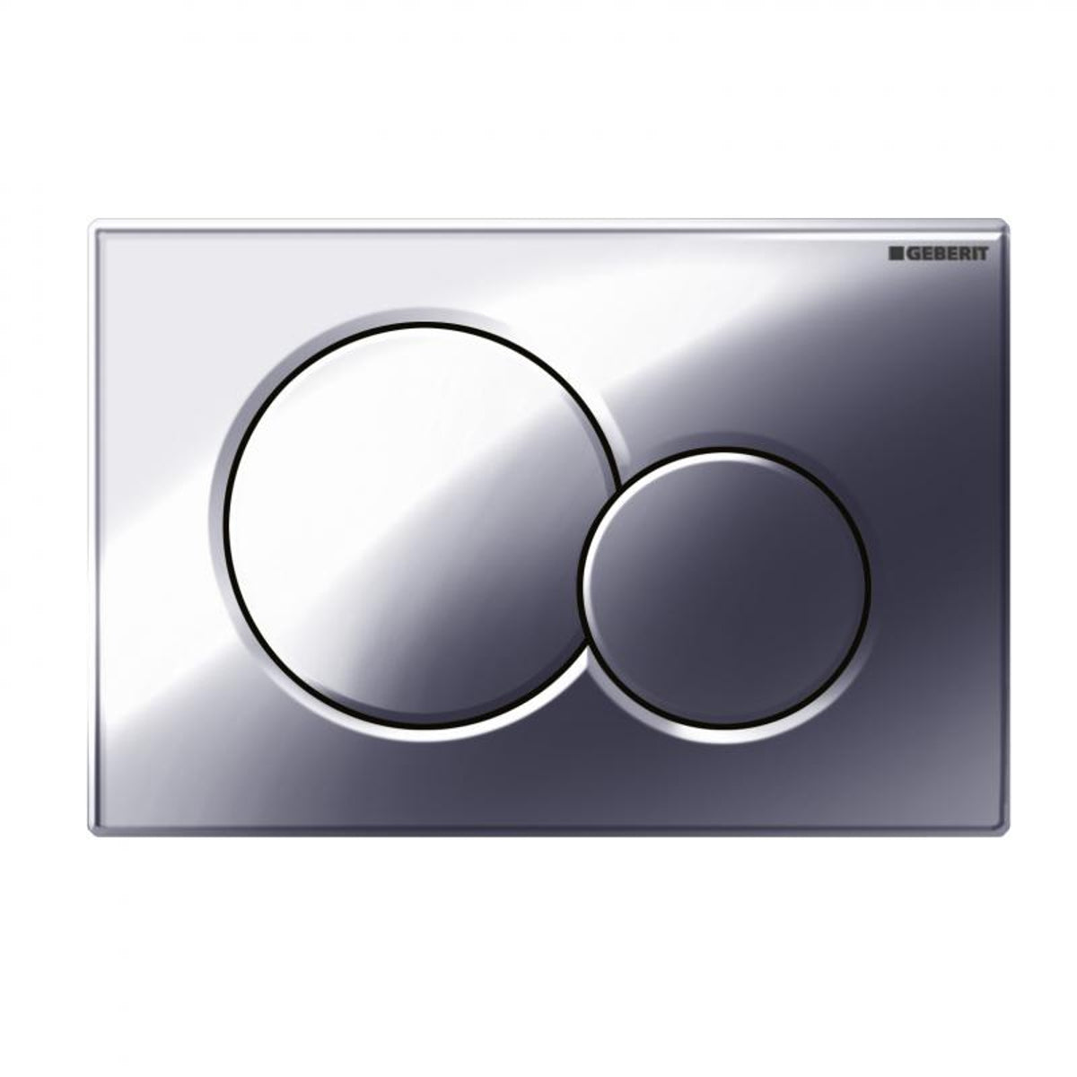 Geberit Sigma01 Dual Flush Plate - Gloss Chrome 115.770.21.5