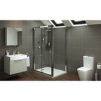 Mira Platinum Dual Rear Fed Digital Shower Mixer Chrome 1.1796.003.