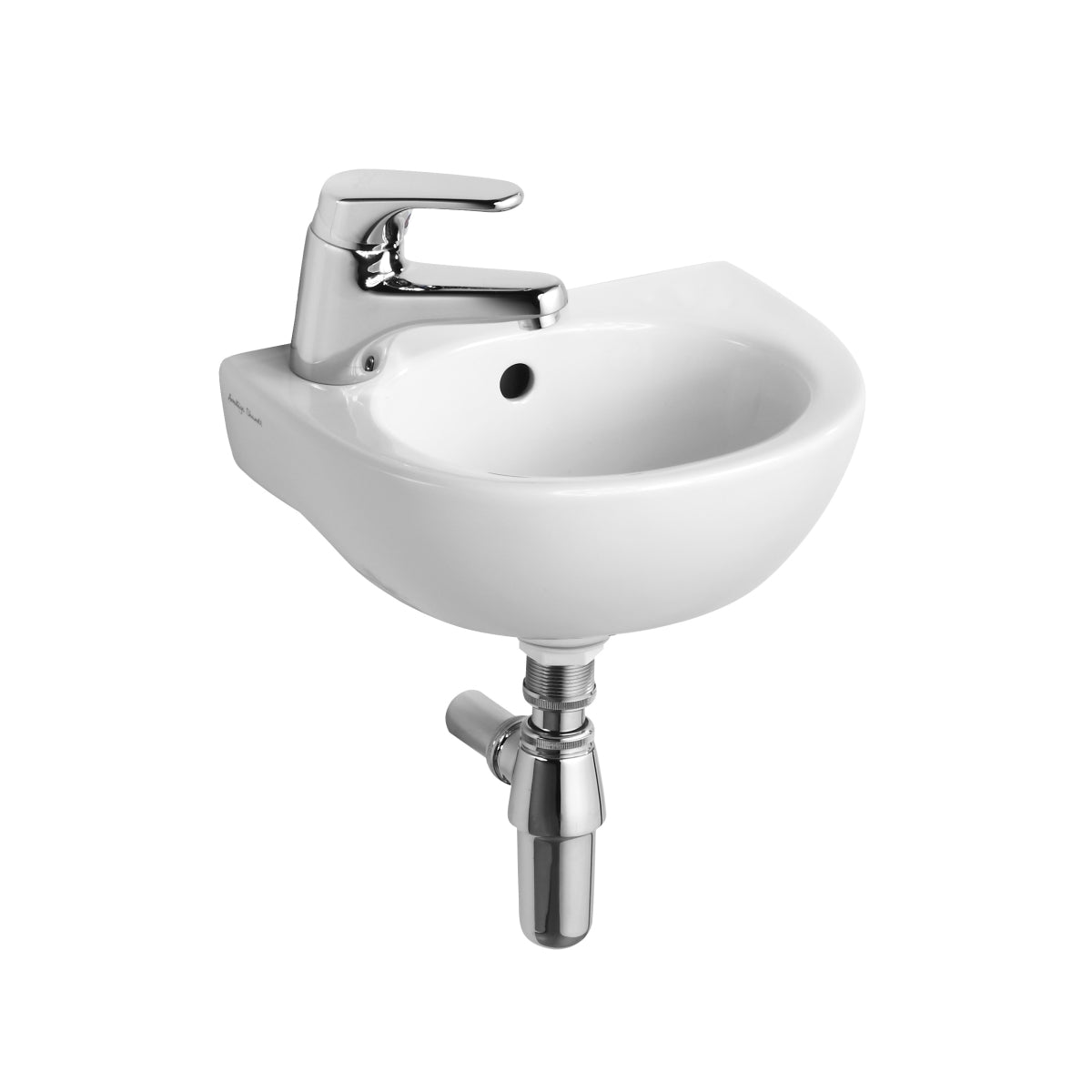 Armitage Shanks Sandringham 21 35cm handrinse washbasin with left-hand taphole, and overflow, no chainstay hole