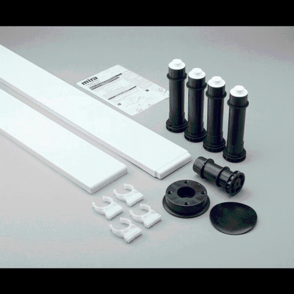 Mira Flight 760 Sq Riser Conversion Kit. 1.1783.100.WH