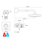 Mira Adept Bir+ Thermostatic Mixer Shower 1.1736.416.