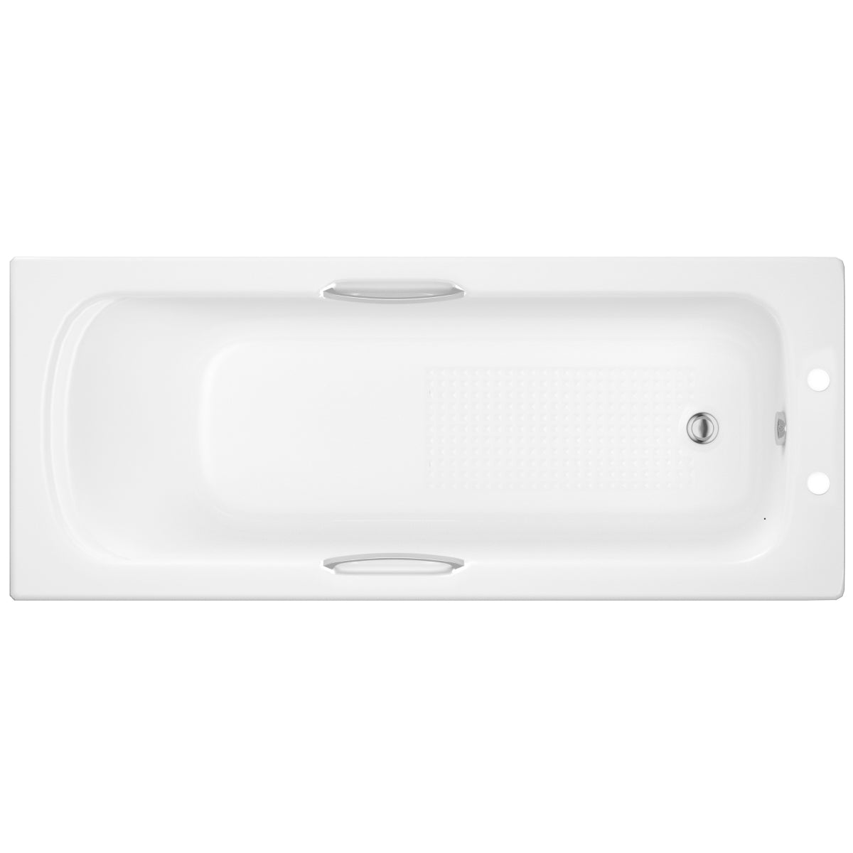 Trojan Plastics Trojan Grada Twin Grip Bath White 1.7 M x 700mm 114911.