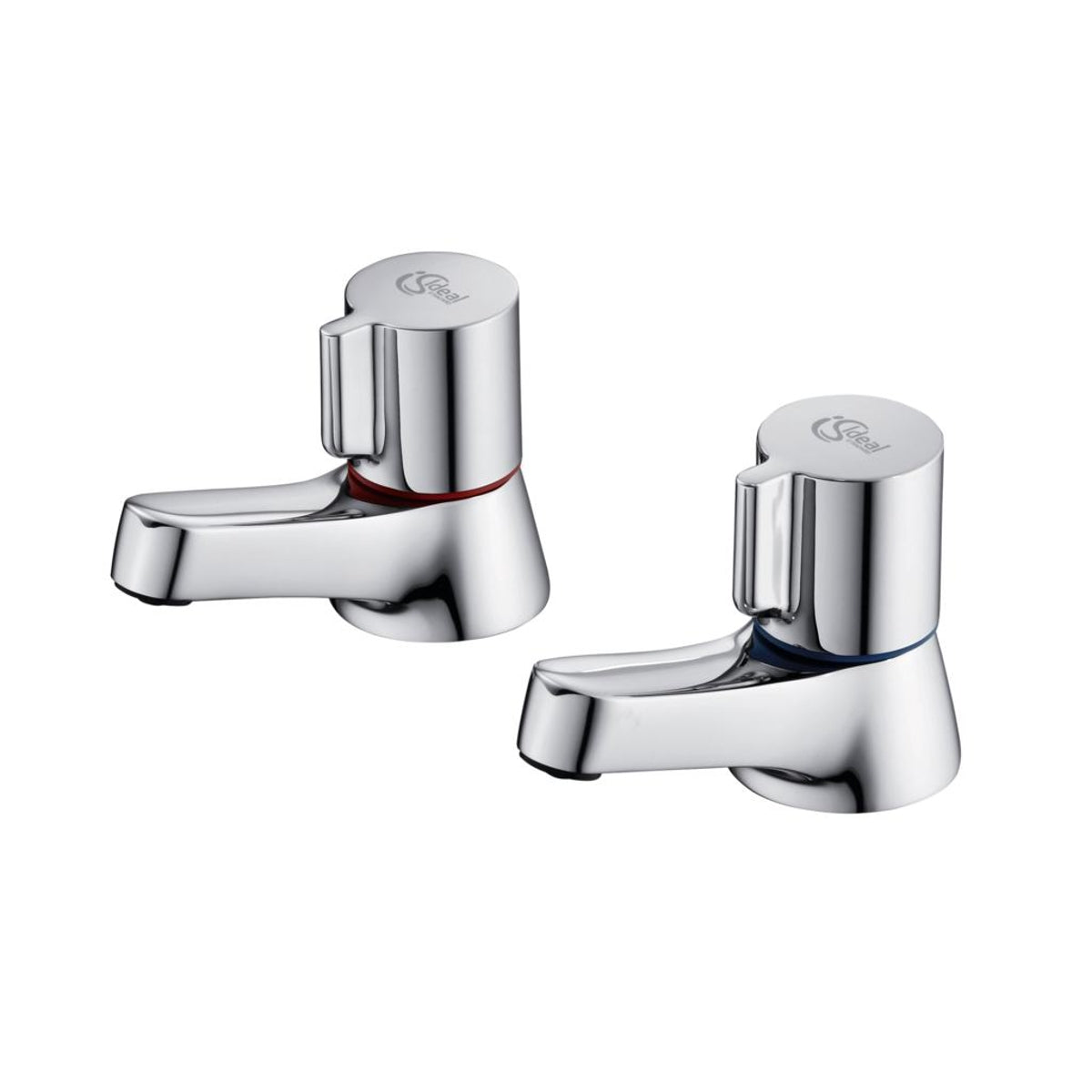 Ideal Standard Alto Bath Pillar Taps Chrome