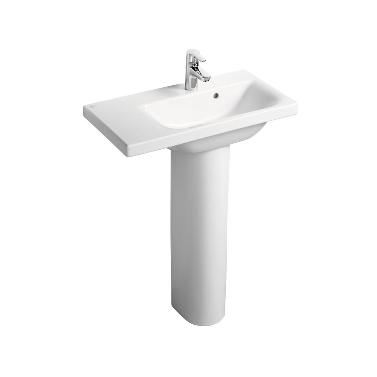 Ideal Standard Concept Space Cube Basin 1 Tap Hole 700 mm