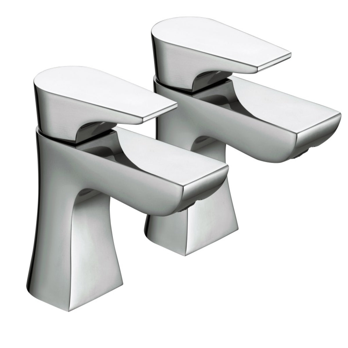 Bristan Hourglass Basin Taps Chrome HOU 1/2 C
