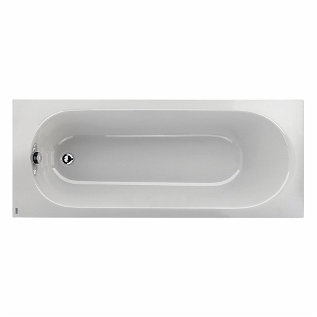 Twyford Opal Single Ended Straight Bath No Tap Holes 1700 X 700mm (130L)