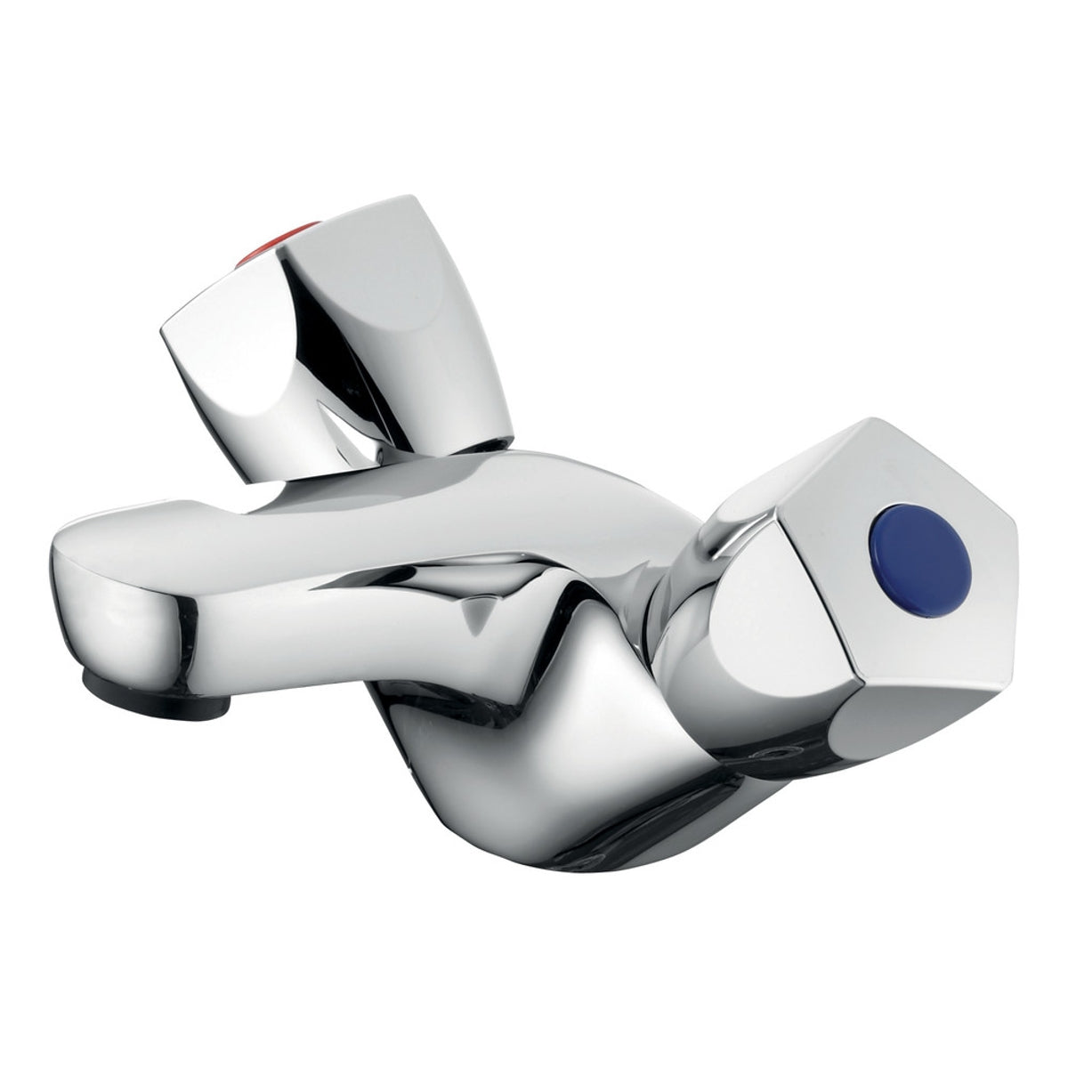 Armitage Shanks Sandringham 21 Basin Mixer Tap with No Waste Chrome