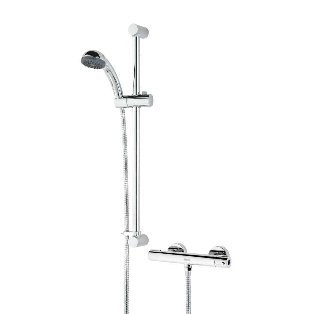 Bristan Zing Safe Touch Bar Shower with Fast Fit Connection ZI SHXSMCTFF C