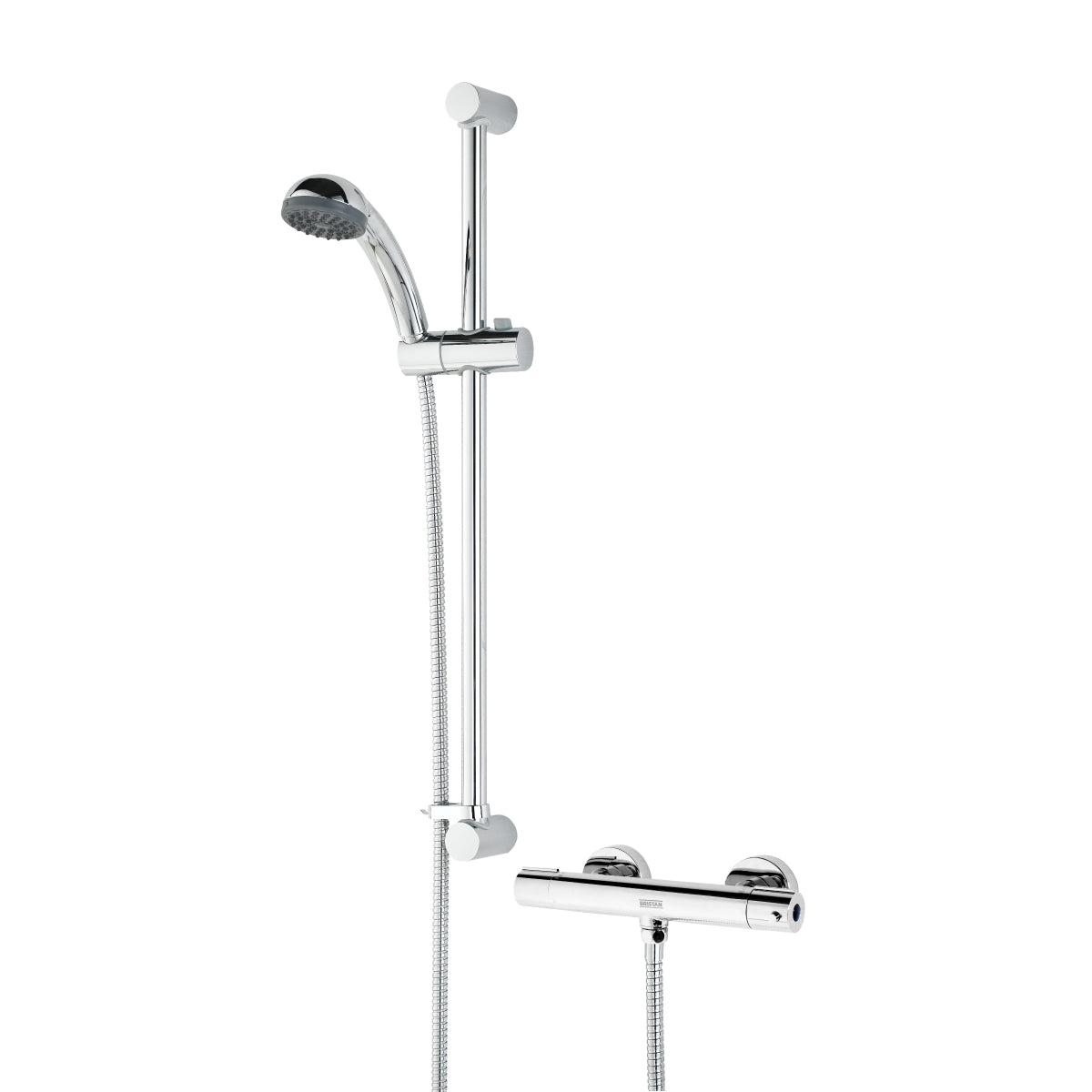 Bristan Zing Safe Touch Bar Shower with Fast Fit Connection ZI SHXSMCTFF C