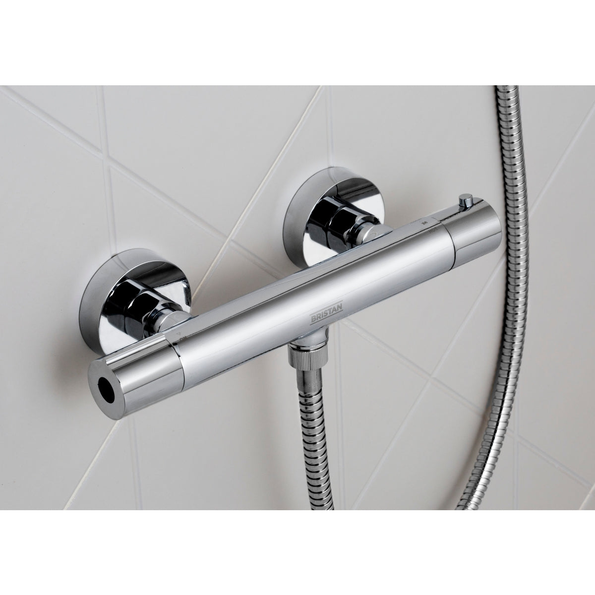 Bristan Zing Safe Touch Bar Shower with Fast Fit Connection ZI SHXSMCTFF C