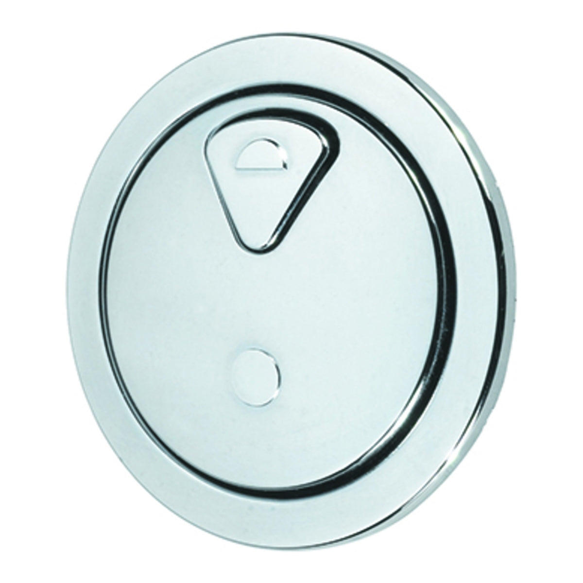 Thomas Dudley Dudley Chrome 73.5mm Dia Round Dual Flush Push Button PSPLEV372937.