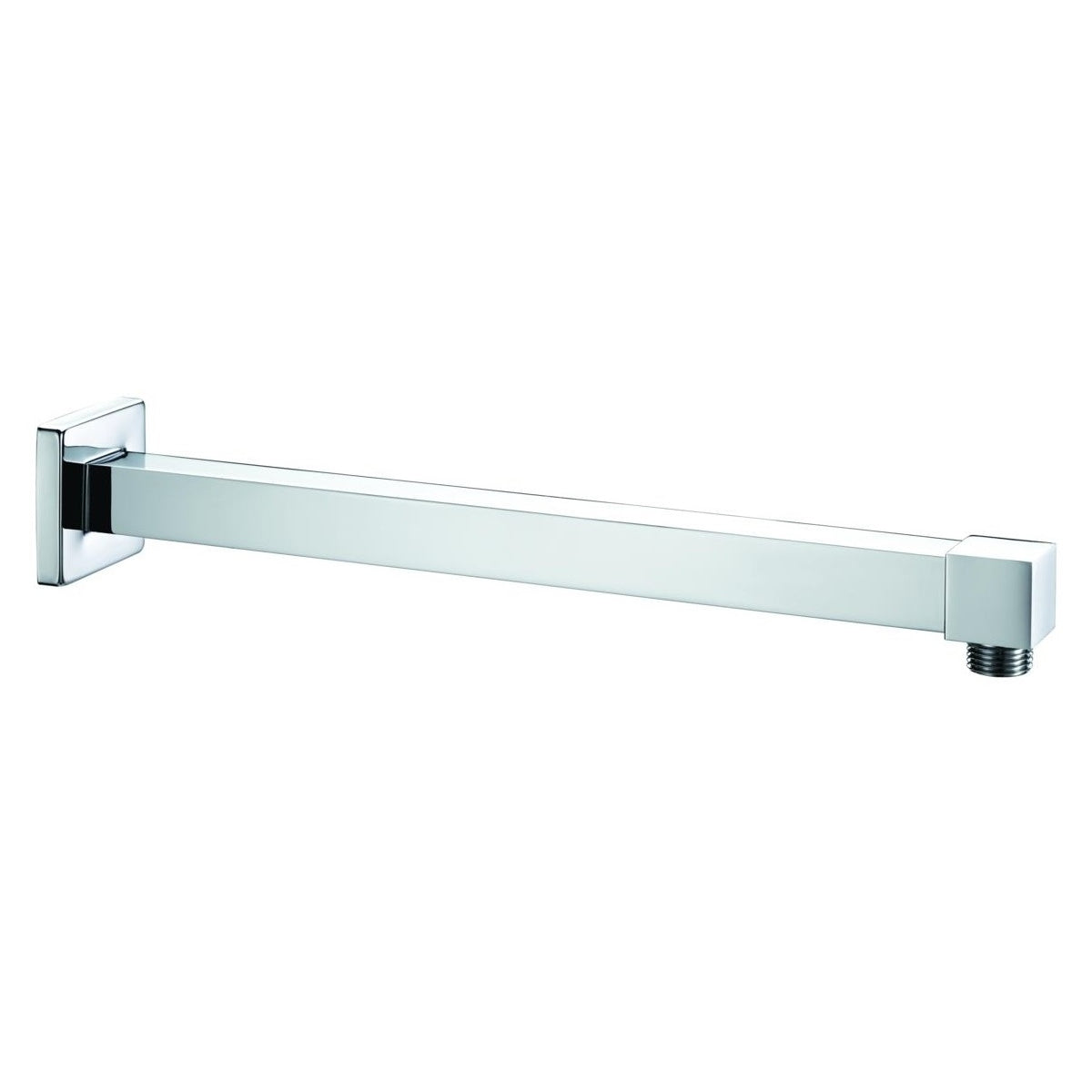 Bristan Wall Mounted Square Shower Arm 330mm Chrome Arm Wasq01 C