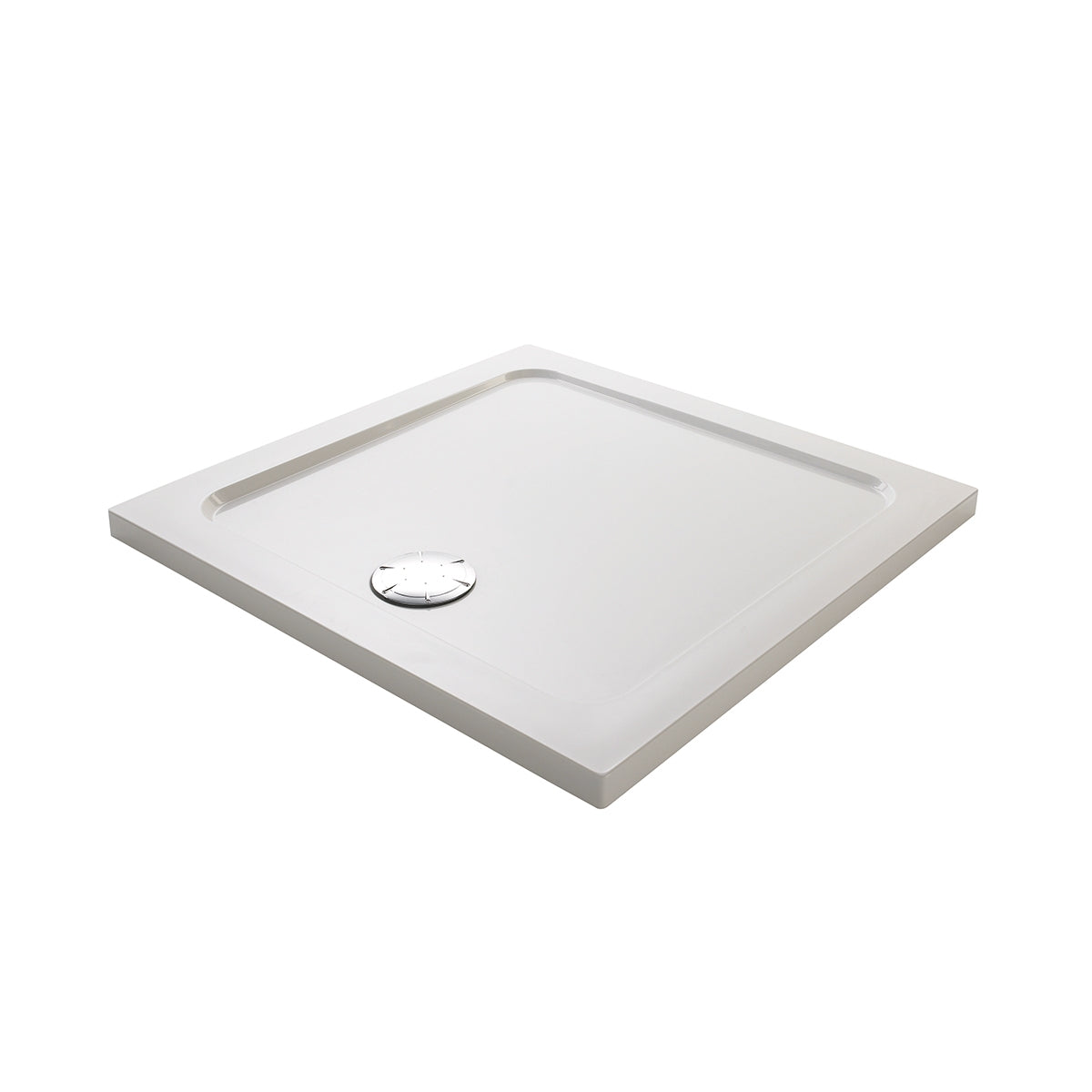Mira Flight Safe Low Profile Square Shower Tray 900 x 900 mm. 1.1697.009.AS