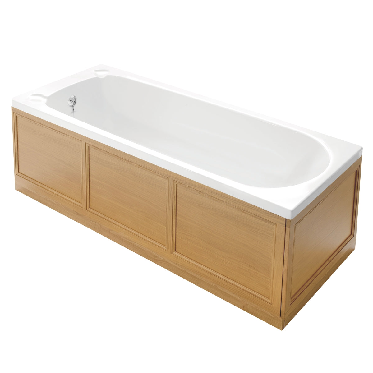 Heritage Caversham End Bath Panel Oak 700 mm KOA00 KOA04
