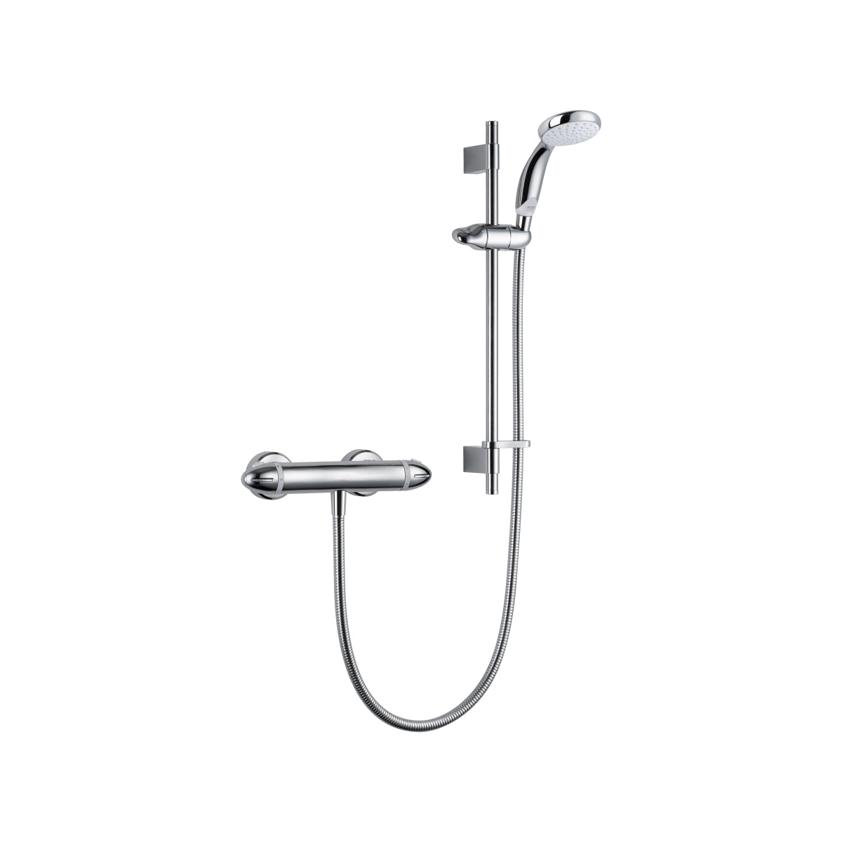 Mira Showers Coda Pro Thermostatic Single Outlet Shower & Kit Chrome 1.1836.005.