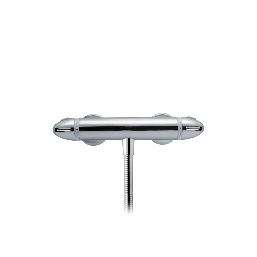 Mira Showers Coda Pro Thermostatic Single Outlet Shower & Kit Chrome 1.1836.005.