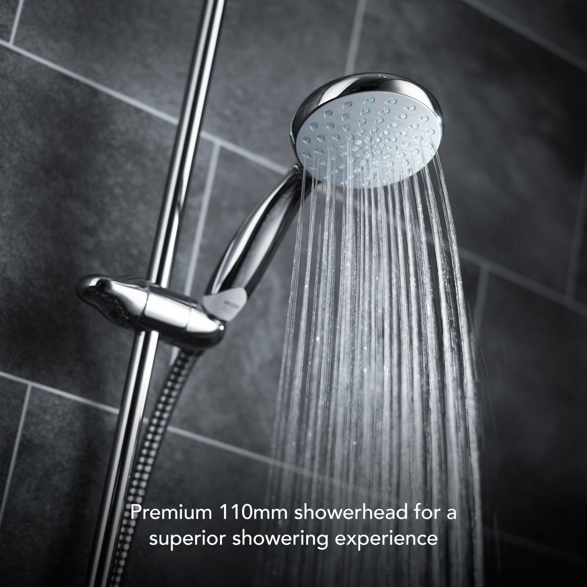 Mira Showers Coda Pro Thermostatic Single Outlet Shower & Kit Chrome 1.1836.005.