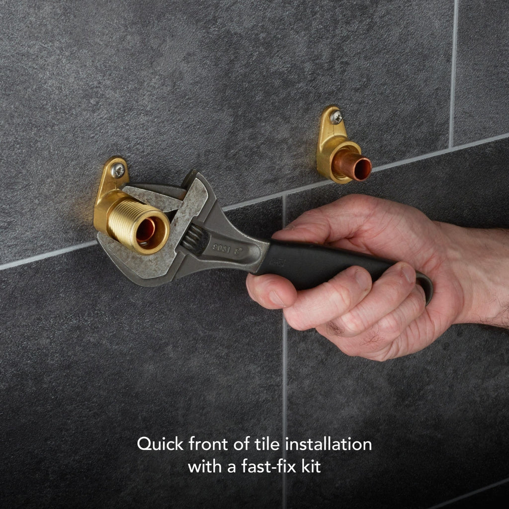 Mira Showers Coda Pro Thermostatic Single Outlet Shower & Kit Chrome 1.1836.005.