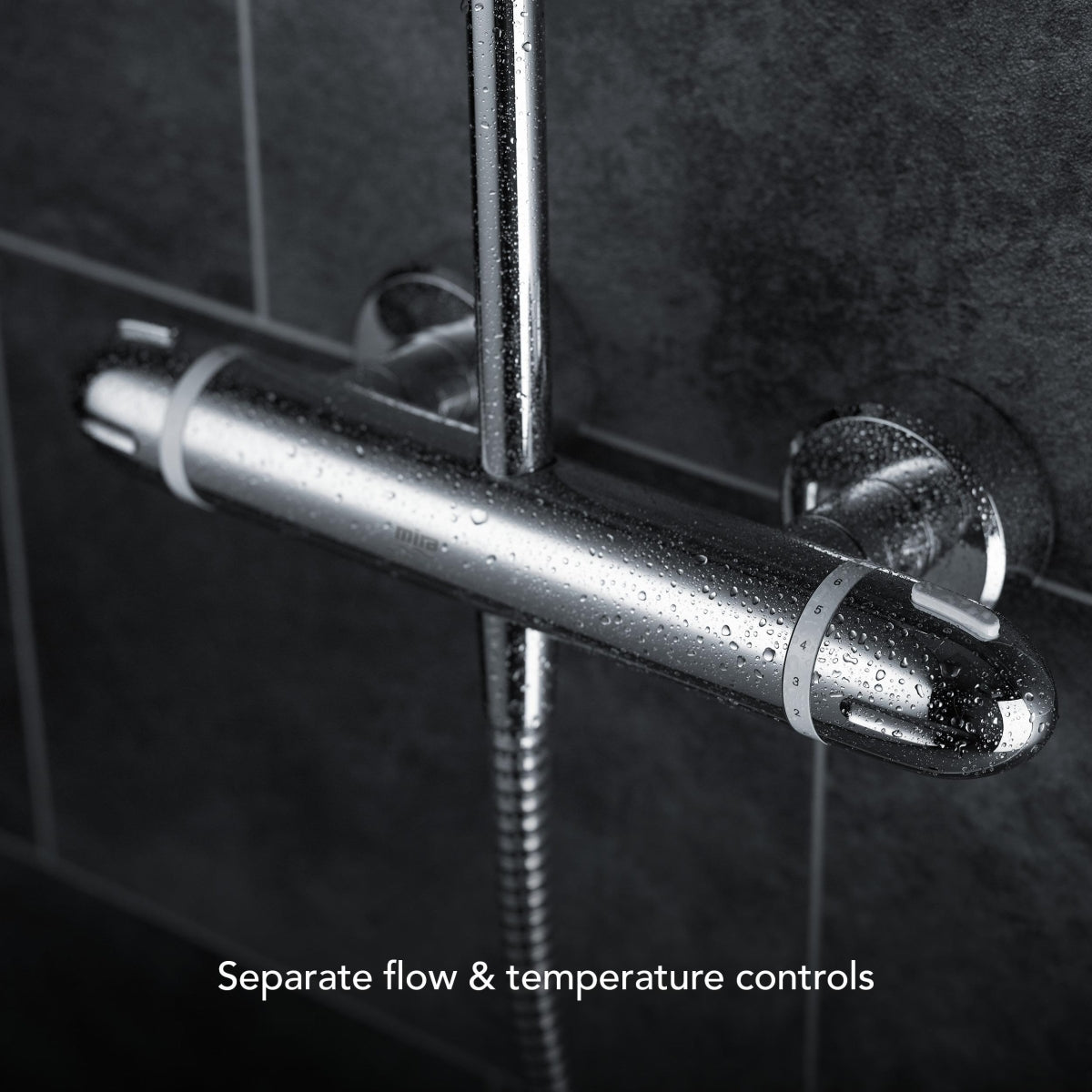 Mira Showers Coda Pro ERD Thermostatic Mixer Shower Exposed Valve with Large Head and Diverter 1.1836.006.