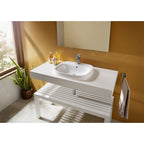 Roca Debba 500Mm 1Th Basin + Full Pedestal