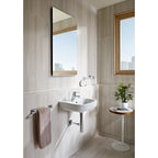 Roca Debba Wall-Hung Basin 400 X 320Mm - 1 Taphole
