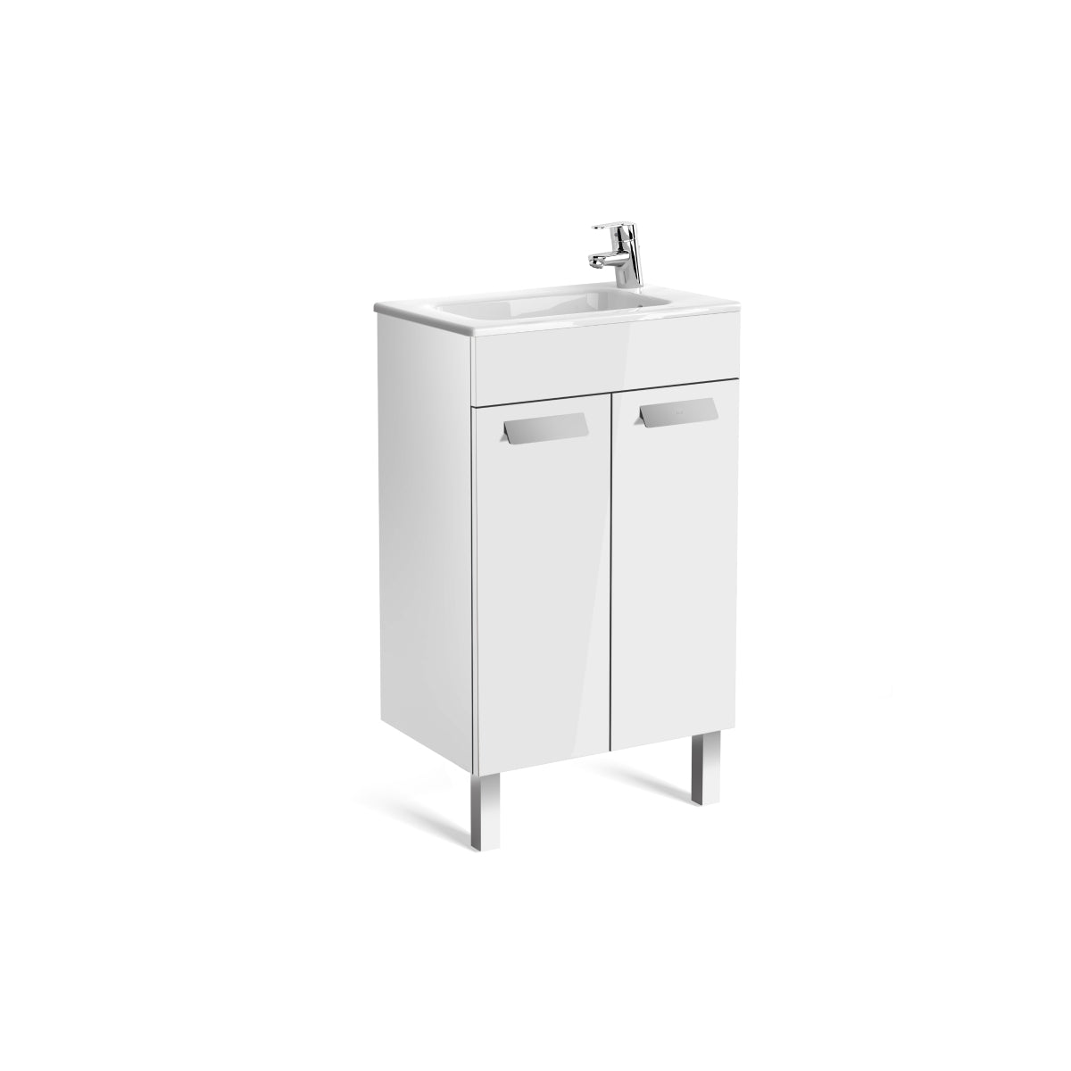Roca Debba Compact Unik 2 Door 500mm Gloss White