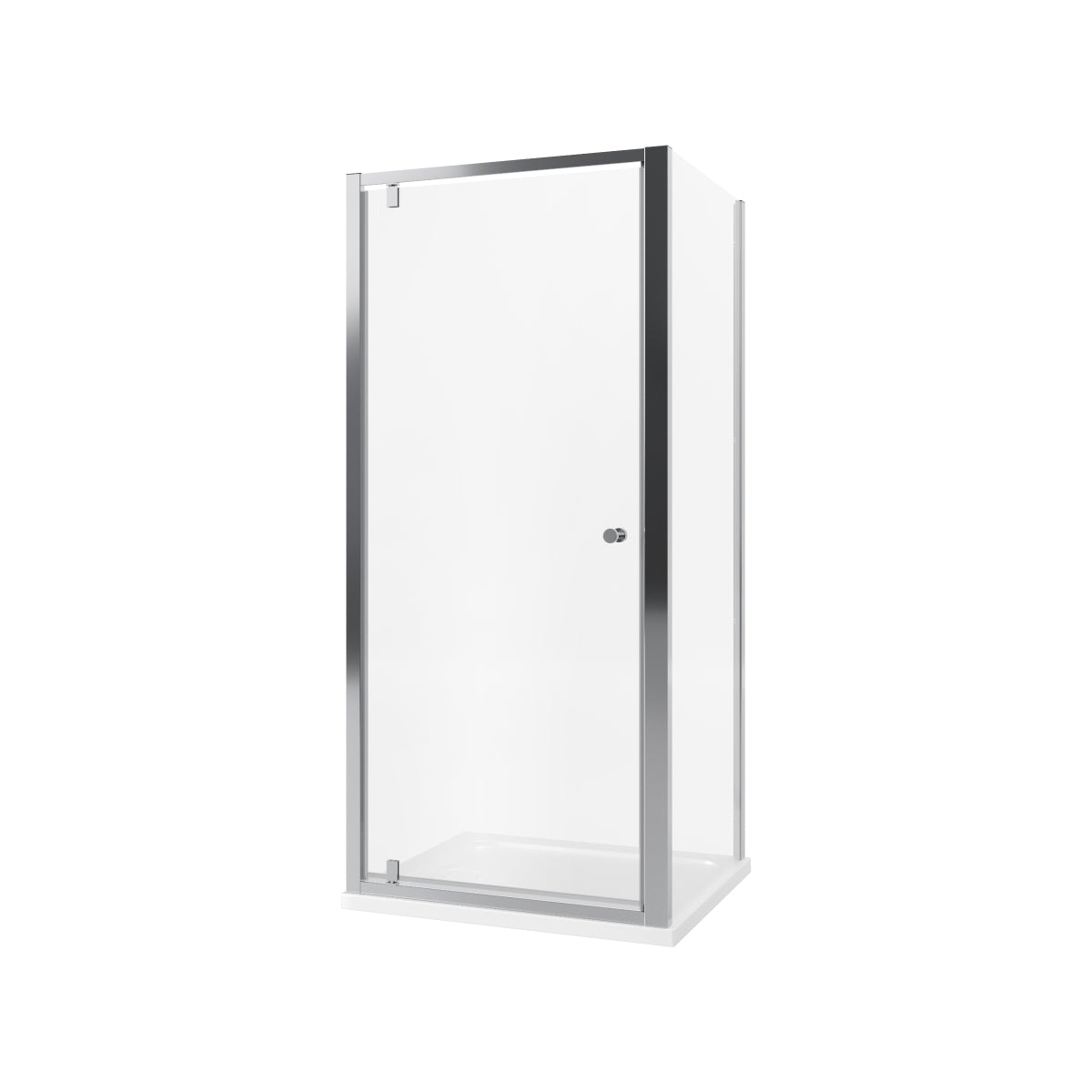 Mira Elevate Pivot Shower Door Chrome 1900mm x 760mm 2.1814.001